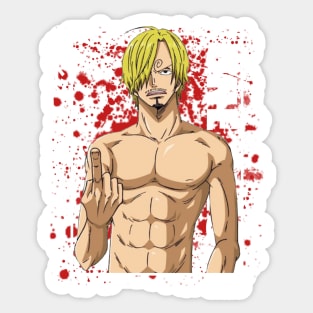 Sanji One Piece Sticker